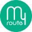 myrouteに保存